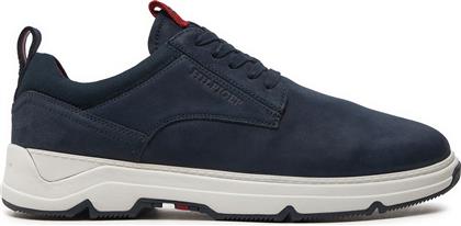 ΑΘΛΗΤΙΚΑ NUBUCK MIX HYBRID SHOE FM0FM05092 ΣΚΟΥΡΟ ΜΠΛΕ TOMMY HILFIGER