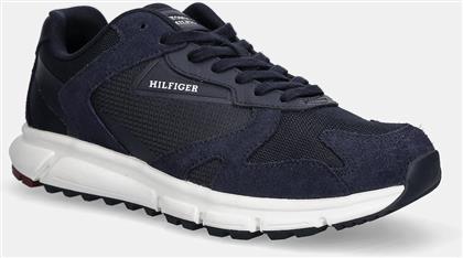 ΑΘΛΗΤΙΚΑ OUTDOOR RUNNER MIX ΧΡΩΜΑ: ΝΑΥΤΙΚΟ ΜΠΛΕ, FM0FM05574 TOMMY HILFIGER