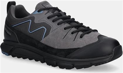 ΑΘΛΗΤΙΚΑ OUTDOOR SNEAKER TECH SUEDE WPM ΧΡΩΜΑ: ΓΚΡΙ, FM0FM05723 TOMMY HILFIGER