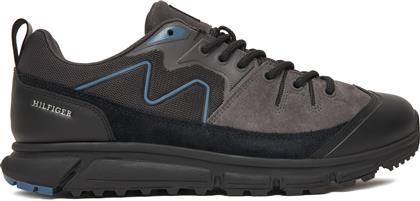 ΑΘΛΗΤΙΚΑ OUTDOOR SNEAKER TECH SUEDE WPM FM0FM05723 ΓΚΡΙ TOMMY HILFIGER