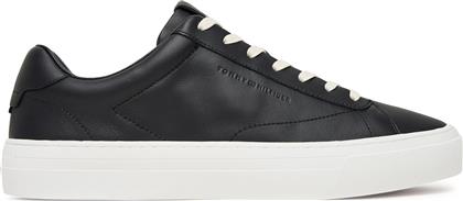 ΑΘΛΗΤΙΚΑ PREMIUM DRESS CUPSOLE FM0FM05572 ΜΑΥΡΟ TOMMY HILFIGER