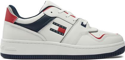 ΑΘΛΗΤΙΚΑ RETRO BASKET EM0EM01463 ΛΕΥΚΟ TOMMY HILFIGER