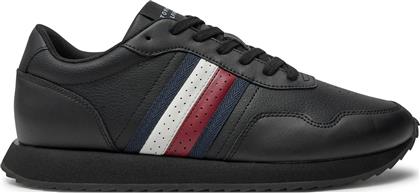 ΑΘΛΗΤΙΚΑ RUNNER EVO LTH MIX ESS FM0FM05121 ΜΑΥΡΟ TOMMY HILFIGER