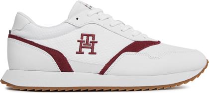 ΑΘΛΗΤΙΚΑ RUNNER EVO MIX LTH MIX FM0FM04887 ΛΕΥΚΟ TOMMY HILFIGER