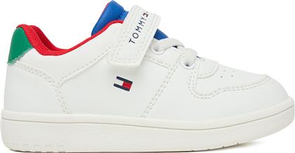 ΑΘΛΗΤΙΚΑ T1X9-34344-1355 M ΛΕΥΚΟ TOMMY HILFIGER