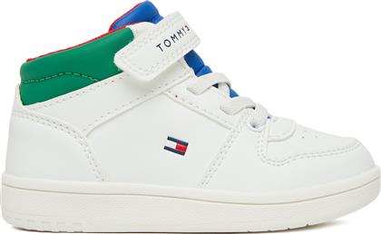 ΑΘΛΗΤΙΚΑ T1X9-34347-1355 M ΛΕΥΚΟ TOMMY HILFIGER
