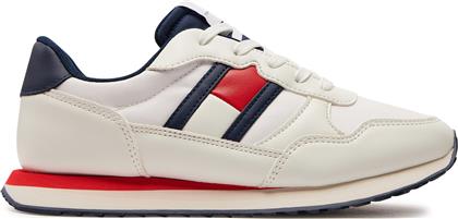 ΑΘΛΗΤΙΚΑ T3X9-33133-0208 S ΛΕΥΚΟ TOMMY HILFIGER