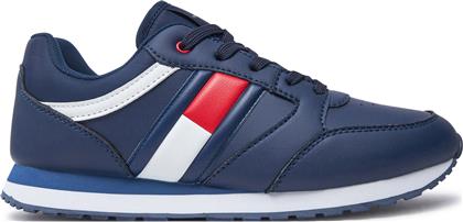 ΑΘΛΗΤΙΚΑ T3X9-33663-1695 ΣΚΟΥΡΟ ΜΠΛΕ TOMMY HILFIGER