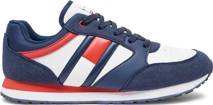 ΑΘΛΗΤΙΚΑ T3X9-33664-1269Y ΣΚΟΥΡΟ ΜΠΛΕ TOMMY HILFIGER