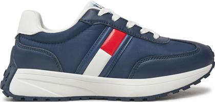 ΑΘΛΗΤΙΚΑ T3X9-33877-1695X007 S ΣΚΟΥΡΟ ΜΠΛΕ TOMMY HILFIGER