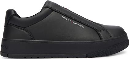 ΑΘΛΗΤΙΚΑ T3X9-34092-1355999 D ΜΑΥΡΟ TOMMY HILFIGER