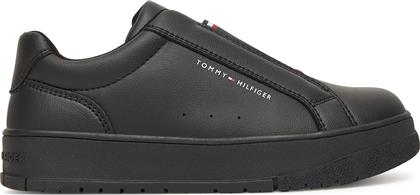 ΑΘΛΗΤΙΚΑ T3X9-34092-1355999 S ΜΑΥΡΟ TOMMY HILFIGER