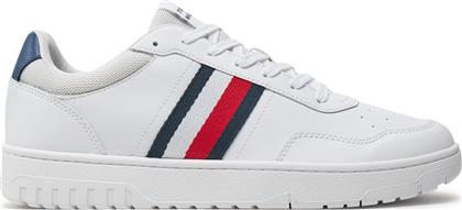 ΑΘΛΗΤΙΚΑ TH BASKET CORE LITE FM0FM05116 ΛΕΥΚΟ TOMMY HILFIGER