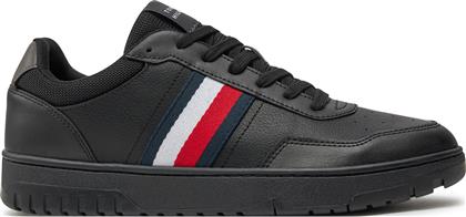 ΑΘΛΗΤΙΚΑ TH BASKET CORE LITE FM0FM05116 ΜΑΥΡΟ TOMMY HILFIGER