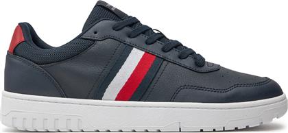 ΑΘΛΗΤΙΚΑ TH BASKET CORE LITE FM0FM05116 ΣΚΟΥΡΟ ΜΠΛΕ TOMMY HILFIGER