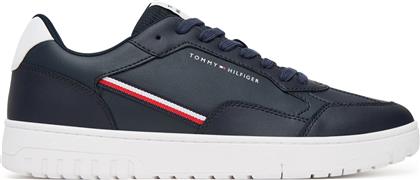 ΑΘΛΗΤΙΚΑ TH BASKET CORE STRIPES FM0FM05631 ΣΚΟΥΡΟ ΜΠΛΕ TOMMY HILFIGER
