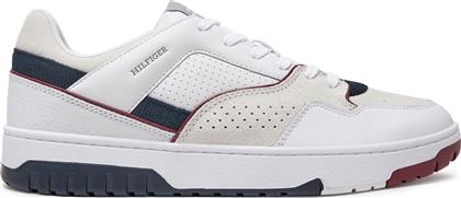 ΑΘΛΗΤΙΚΑ TH BASKET MODERN STREET LTH FM0FM05211 ΛΕΥΚΟ TOMMY HILFIGER