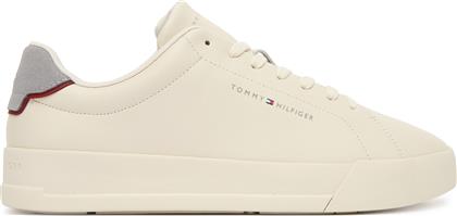 ΑΘΛΗΤΙΚΑ TH COURT DETAIL ESS FM0FM05367 ΕΚΡΟΥ TOMMY HILFIGER