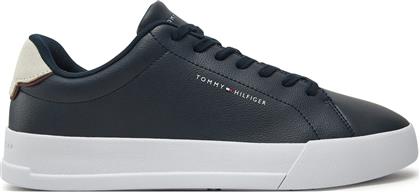 ΑΘΛΗΤΙΚΑ TH COURT LTH DETAIL ESS FM0FM05367 ΣΚΟΥΡΟ ΜΠΛΕ TOMMY HILFIGER