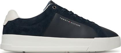 ΑΘΛΗΤΙΚΑ TH COURT MIX FM0FM05634 ΣΚΟΥΡΟ ΜΠΛΕ TOMMY HILFIGER