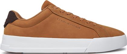 ΑΘΛΗΤΙΚΑ TH COURT WINTER NUBUCK FM0FM05302 ΚΑΦΕ TOMMY HILFIGER