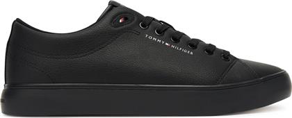 ΑΘΛΗΤΙΚΑ TH HI VULC CORE LOW II ESS FM0FM05511 ΜΑΥΡΟ TOMMY HILFIGER