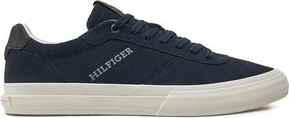 ΑΘΛΗΤΙΚΑ TH HI VULC LOW STREET SUEDE FM0FM05112 ΣΚΟΥΡΟ ΜΠΛΕ TOMMY HILFIGER