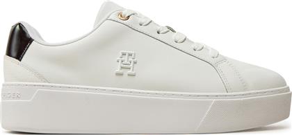 ΑΘΛΗΤΙΚΑ TH PLATFORM COURT SNEAKER FW0FW08614 ΛΕΥΚΟ TOMMY HILFIGER