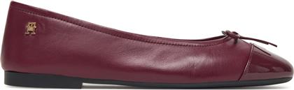 ΜΠΑΛΑΡΙΝΕΣ PATENT TOE-CAP FW0FW08830 ΜΠΟΡΝΤΟ TOMMY HILFIGER