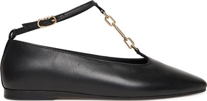 ΜΠΑΛΑΡΙΝΕΣ TH-BAR CHAIN BALLET FW0FW09003 ΜΑΥΡΟ TOMMY HILFIGER