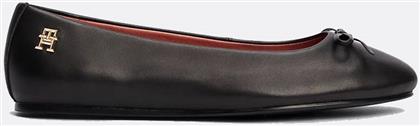 BALLERINA LEATHER FLAT BOW TOMMY HILFIGER