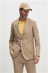 BLAZER ΜΕ ΜΕΙΓΜΑ ΛΙΝΩΝ ΧΡΩΜΑ: ΜΠΕΖ, MW0MW35212 TOMMY HILFIGER από το ANSWEAR