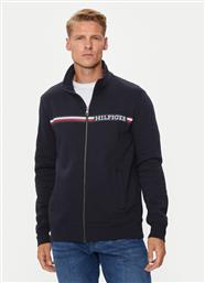 ΜΠΛΟΥΖΑ CHEST STRIPE MW0MW36736 ΣΚΟΥΡΟ ΜΠΛΕ REGULAR FIT TOMMY HILFIGER