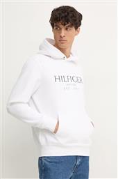 ΜΠΛΟΥΖΑ ΧΡΩΜΑ: ΑΣΠΡΟ, ΜΕ ΚΟΥΚΟΥΛΑ, MW0MW35523 TOMMY HILFIGER