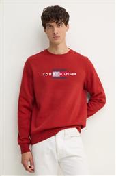 ΜΠΛΟΥΖΑ ΧΡΩΜΑ: ΚΟΚΚΙΝΟ, MW0MW35541 TOMMY HILFIGER