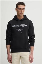 ΜΠΛΟΥΖΑ ΧΡΩΜΑ: ΜΑΥΡΟ, ΜΕ ΚΟΥΚΟΥΛΑ, MW0MW33631 TOMMY HILFIGER