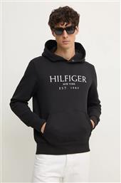 ΜΠΛΟΥΖΑ ΧΡΩΜΑ: ΜΑΥΡΟ, ΜΕ ΚΟΥΚΟΥΛΑ, MW0MW35523 TOMMY HILFIGER