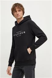 ΜΠΛΟΥΖΑ ΧΡΩΜΑ: ΜΑΥΡΟ, ΜΕ ΚΟΥΚΟΥΛΑ, MW0MW37455 TOMMY HILFIGER