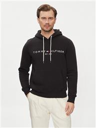 ΜΠΛΟΥΖΑ CORE LOGO MW0MW10752 ΜΑΥΡΟ REGULAR FIT TOMMY HILFIGER από το MODIVO