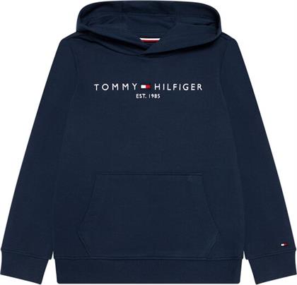 ΜΠΛΟΥΖΑ ESSENTIAL HOODIE KS0KS00213 ΣΚΟΥΡΟ ΜΠΛΕ REGULAR FIT TOMMY HILFIGER