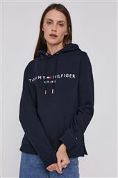 ΜΠΛΟΥΖΑ ΓΥΝΑΙΚΕΙΑ, ΧΡΩΜΑ: ΝΑΥΤΙΚΟ ΜΠΛΕ TOMMY HILFIGER από το ANSWEAR