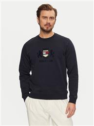 ΜΠΛΟΥΖΑ ICON MW0MW38349 ΣΚΟΥΡΟ ΜΠΛΕ REGULAR FIT TOMMY HILFIGER