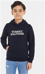 ΜΠΛΟΥΖΑ KB0KB08500 S ΣΚΟΥΡΟ ΜΠΛΕ REGULAR FIT TOMMY HILFIGER από το MODIVO