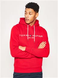 ΜΠΛΟΥΖΑ LOGO HOODY MW0MW11599 ΚΟΚΚΙΝΟ REGULAR FIT TOMMY HILFIGER