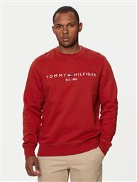 ΜΠΛΟΥΖΑ LOGO MW0MW11596 ΚΟΚΚΙΝΟ REGULAR FIT TOMMY HILFIGER