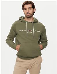 ΜΠΛΟΥΖΑ LOGO MW0MW11599 ΠΡΑΣΙΝΟ REGULAR FIT TOMMY HILFIGER