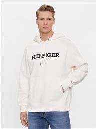 ΜΠΛΟΥΖΑ MONOTYPE EMBRO MW0MW33062 ΛΕΥΚΟ REGULAR FIT TOMMY HILFIGER