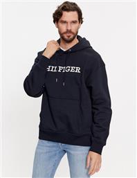 ΜΠΛΟΥΖΑ MONOTYPE EMBRO MW0MW33062 ΣΚΟΥΡΟ ΜΠΛΕ REGULAR FIT TOMMY HILFIGER