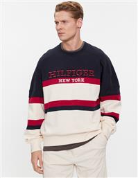 ΜΠΛΟΥΖΑ MONOTYPE MW0MW33663 ΕΓΧΡΩΜΟ REGULAR FIT TOMMY HILFIGER