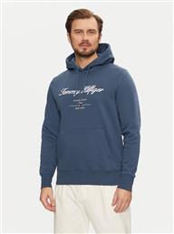 ΜΠΛΟΥΖΑ SCRIPT LOGO MW0MW33631 ΜΠΛΕ REGULAR FIT TOMMY HILFIGER